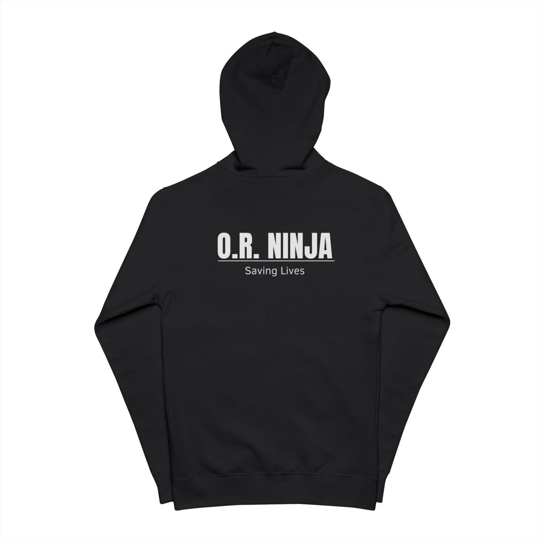 O.R. Ninja Zip Hoodie — Surgical Stethoscope Design