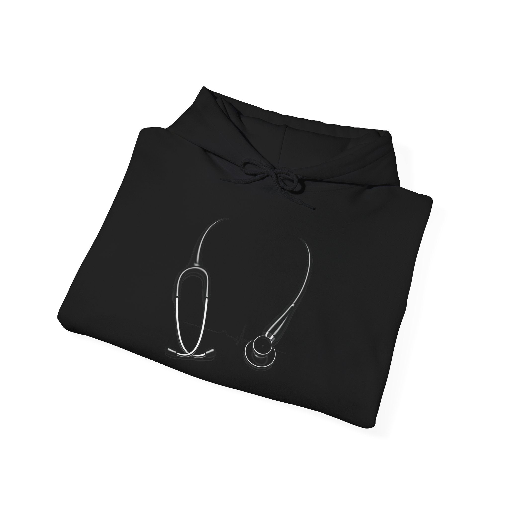 ER Ninja Hoodie – Stethoscope Design "Saving Lives"