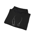 ER Ninja Hoodie – Stethoscope Design "Saving Lives"