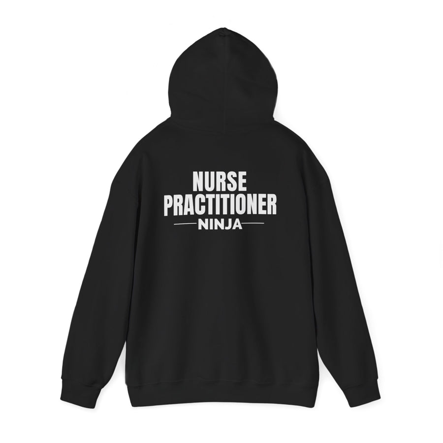 Nurse Practitioner Ninja Hoodie - Stethoscope Graphic Medical Sweatshirt
