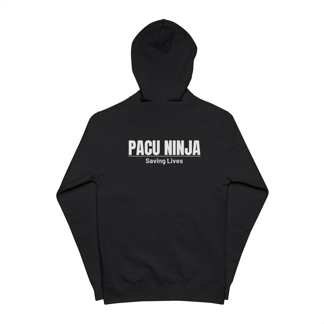 Unisex Fleece Zip Up Hoodie