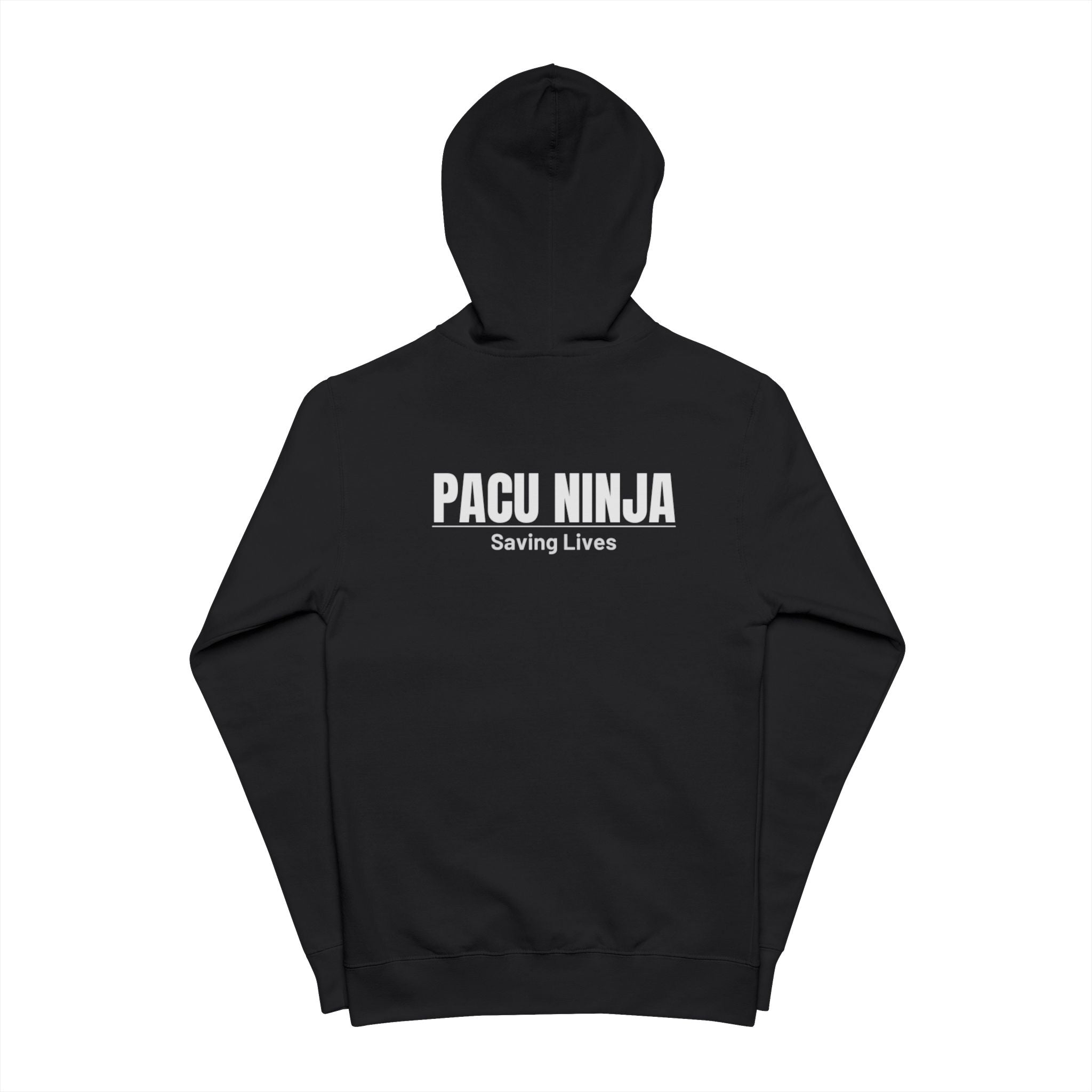 Unisex Fleece Zip Up Hoodie