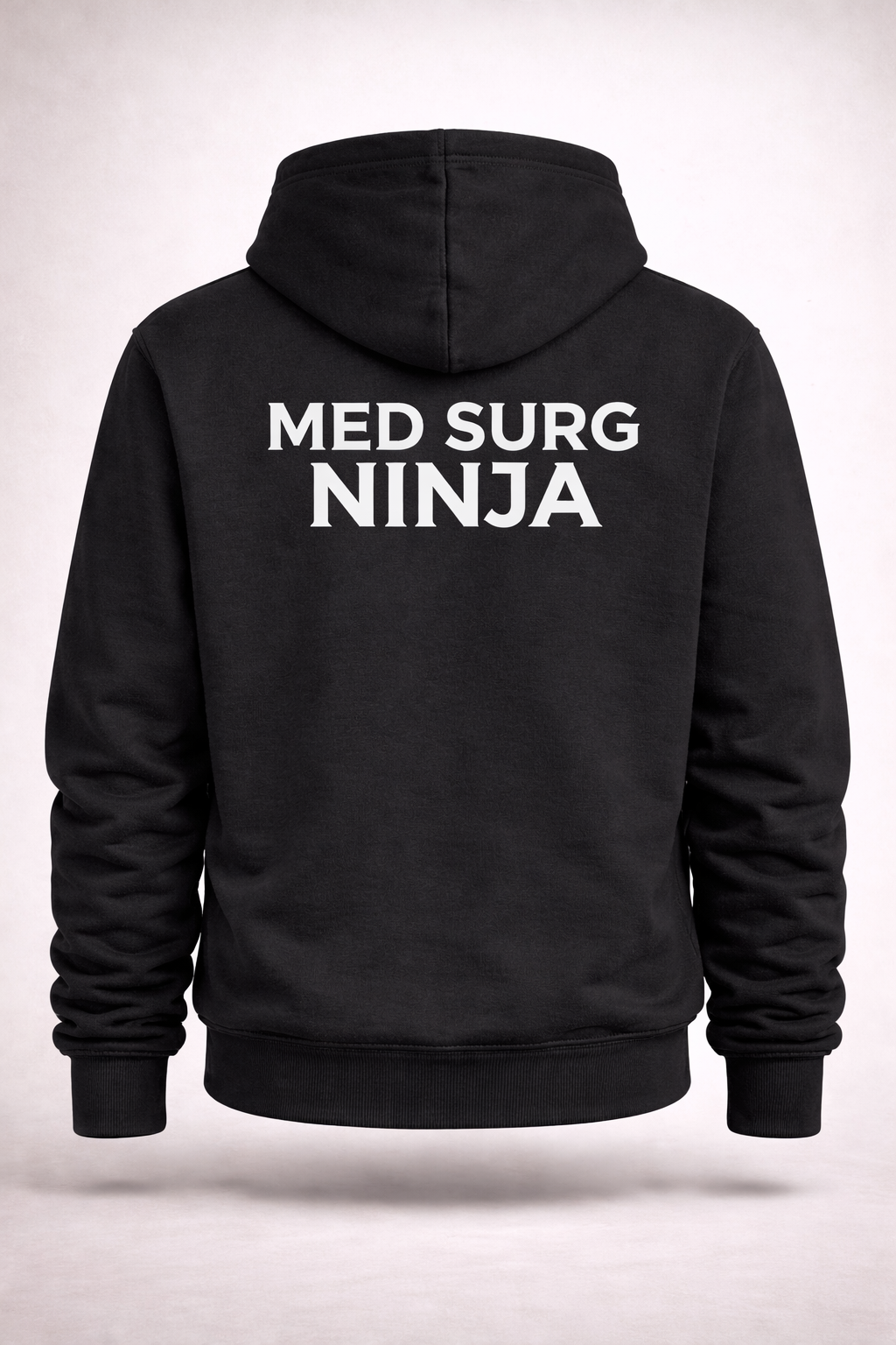 Med Surg Ninja Hoodie — Nursing & Healthcare Team Pullover