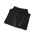 Med-Surg Ninja Hoodie – Stethoscope Graphic & “Saving Lives” Back Print