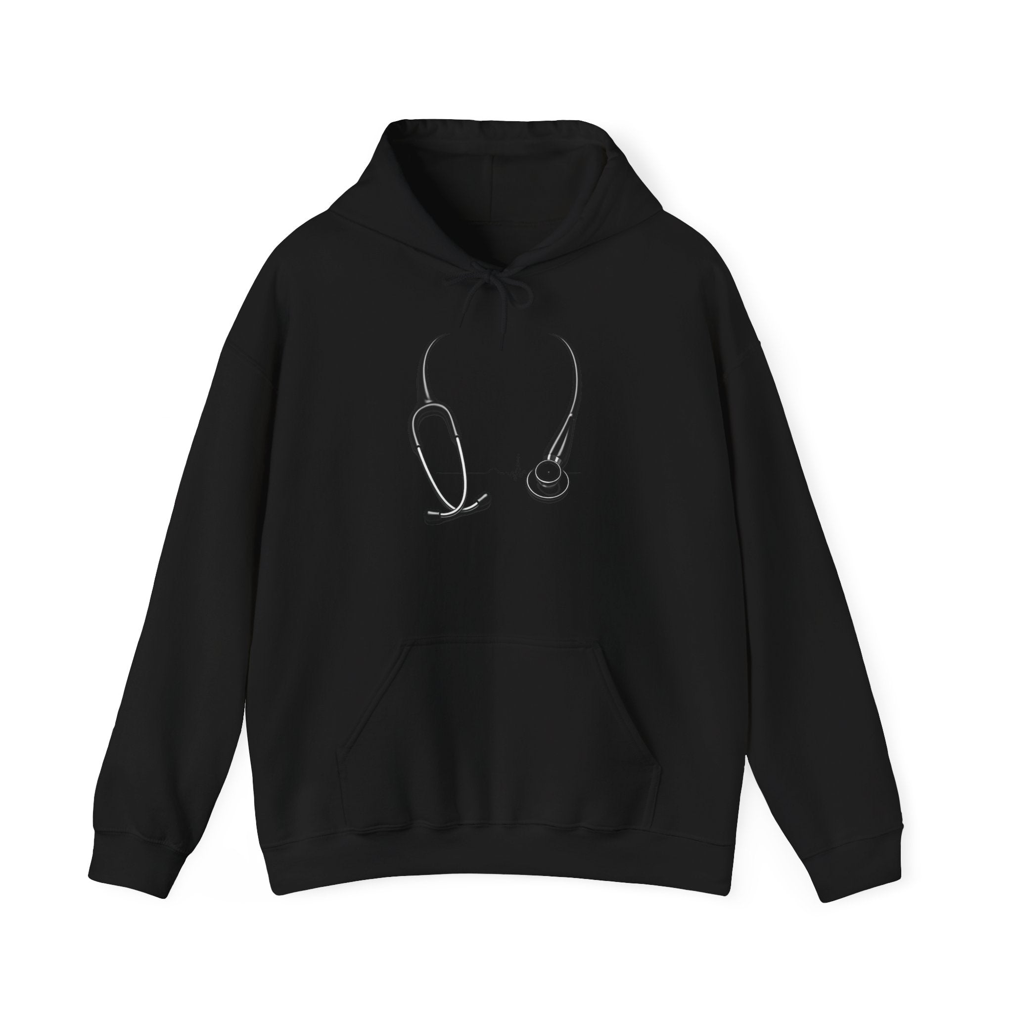 Healthcare Hero Hoodie – 'Health Care Hero: Saving Lives' Stethoscope Pullover
