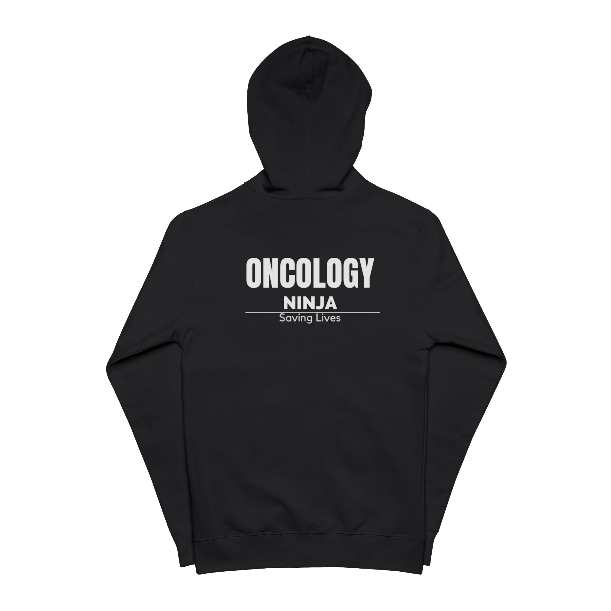 Unisex Fleece Zip Up Hoodie