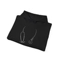 ICU Ninja Hoodie – Stethoscope Design "Saving Lives" Medical Sweatshirt