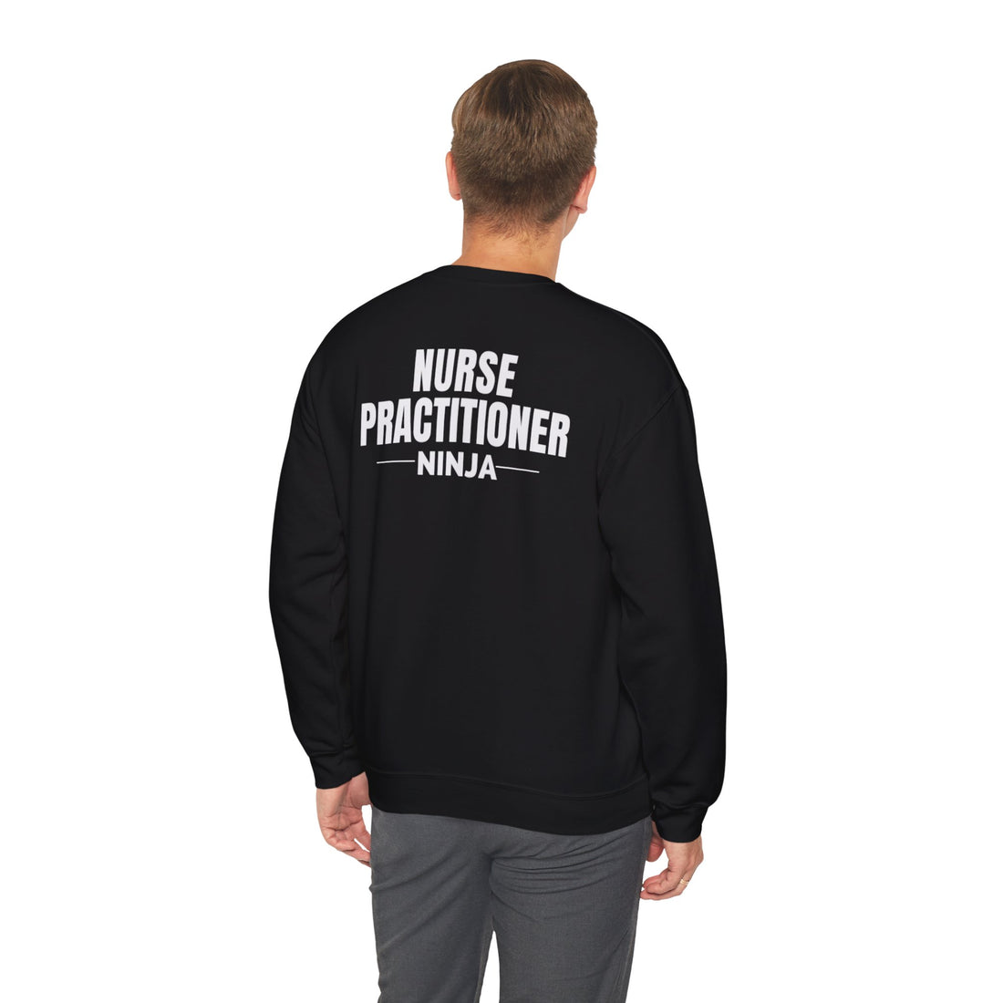 Nurse Practitioner Ninja Crewneck Sweatshirt