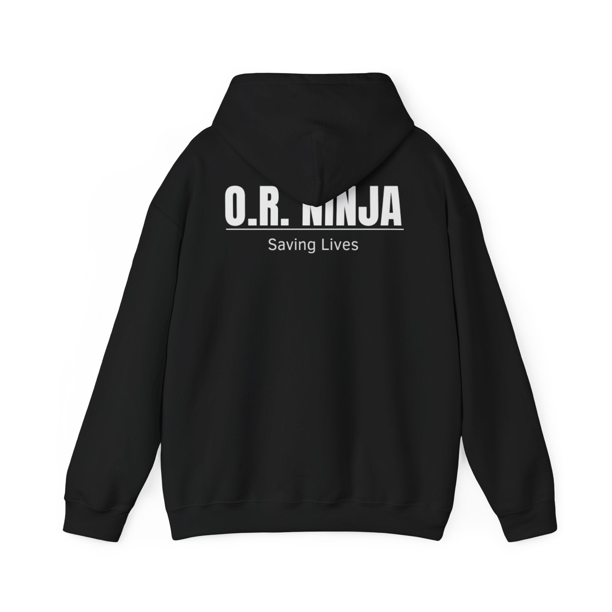 O.R. Ninja Hoodie - Saving Lives Surgical Stethoscope Sweatshirt