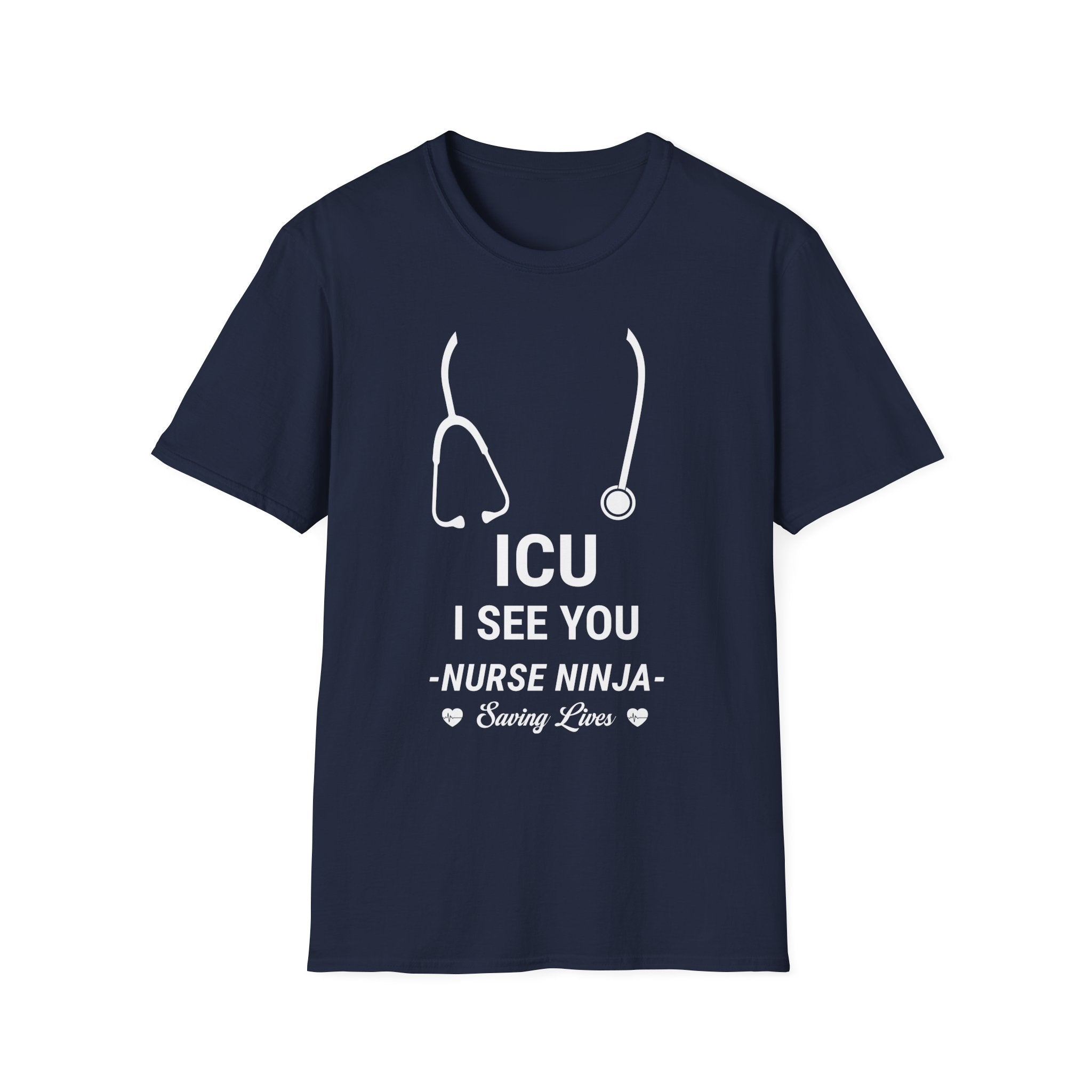 ICU I See You Nurse T-Shirt – Medical Humor Tee